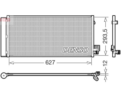 Condenser, air conditioning DCN05113 Denso
