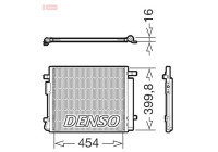 Condenser, air conditioning DCN41038 Denso