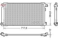 Condenser, air conditioning DCN50061 Denso