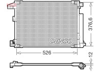 Condenser, air conditioning DCN50064 Denso