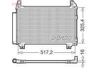 Condenser, air conditioning DCN50101 Denso