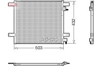 Condenser, air conditioning DCN99076 Denso