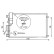 Condenser, air conditioning DNA5283D Ava Quality Cooling