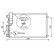 Condenser, air conditioning DNA5283D Ava Quality Cooling, Thumbnail 2