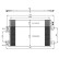 Condenser, air conditioning EASY FIT 350031 NRF, Thumbnail 2