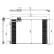 Condenser, air conditioning EASY FIT 350214 NRF, Thumbnail 2
