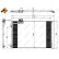 Condenser, air conditioning EASY FIT 350214 NRF, Thumbnail 3