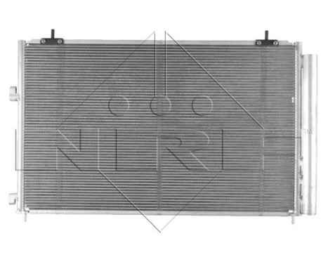 Condenser, air conditioning EASY FIT 350222 NRF