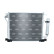 Condenser, air conditioning EASY FIT 350407 NRF, Thumbnail 2