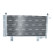 Condenser, air conditioning EASY FIT 350473 NRF
