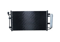 Condenser, air conditioning EASY FIT 350493 NRF
