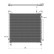 Condenser, air conditioning EASY FIT 350499 NRF