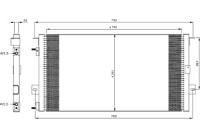 Condenser, air conditioning EASY FIT 35156 NRF
