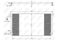 Condenser, air conditioning EASY FIT 35328 NRF