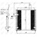 Condenser, air conditioning EASY FIT 35597 NRF, Thumbnail 2