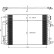 Condenser, air conditioning EASY FIT 35626 NRF, Thumbnail 2