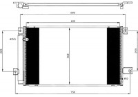Condenser, air conditioning EASY FIT 35629 NRF