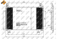 Condenser, air conditioning EASY FIT 35652 NRF