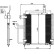 Condenser, air conditioning EASY FIT 35744 NRF