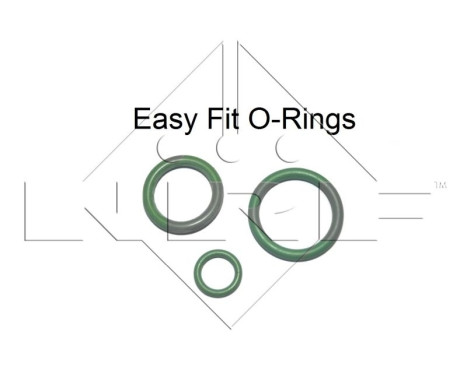 Condenser, air conditioning EASY FIT 35744 NRF, Image 2