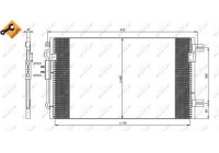 Condenser, air conditioning EASY FIT 35799 NRF