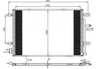 Condenser, air conditioning EASY FIT 35841 NRF