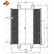 Condenser, air conditioning EASY FIT 35853 NRF, Thumbnail 6