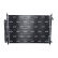 Condenser, air conditioning EASY FIT 35873 NRF