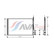 Condenser, air conditioning FDA5328 Ava Quality Cooling, Thumbnail 2