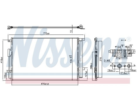 Condenser, air conditioning **FIRST FIT** 940863 Nissens