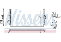 Condenser, air conditioning **FIRST FIT** 940919 Nissens