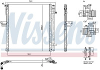 Condenser, air conditioning **FIRST FIT** 940977 Nissens