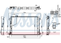 Condenser, air conditioning **FIRST FIT** 941293 Nissens
