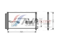 Condenser, air conditioning FT5289D Ava Quality Cooling