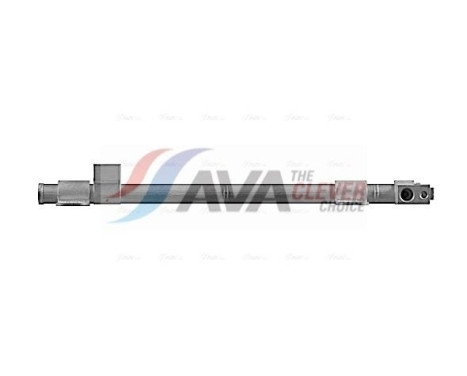Condenser, air conditioning HD5330D Ava Quality Cooling, Image 2