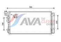 Condenser, air conditioning HY5316D Ava Quality Cooling
