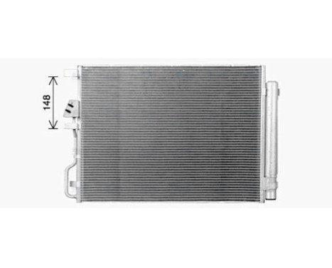 Condenser, air conditioning HY5469D Ava Quality Cooling