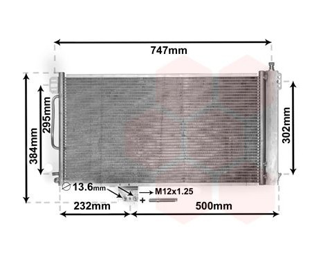 Condenser, air conditioning *** IR PLUS *** 30005200 International Radiators Plus, Image 2