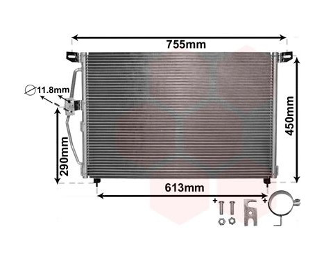 Condenser, air conditioning *** IR PLUS *** 37005228 International Radiators Plus, Image 2