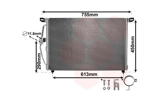 Condenser, air conditioning *** IR PLUS *** 37005228 International Radiators Plus, Image 2