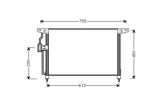 Condenser, air conditioning *** IR PLUS *** 37005228 International Radiators Plus