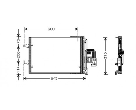 Condenser, air conditioning *** IR PLUS *** 37005385 International Radiators, Image 2