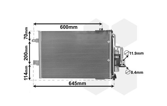 Condenser, air conditioning *** IR PLUS *** 37005385 International Radiators