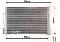 Condenser, air conditioning *** IR PLUS *** 37015703 International Radiators Plus