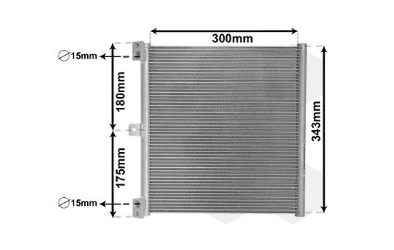 Condenser, air conditioning *** IR PLUS *** 74015701 International Radiators