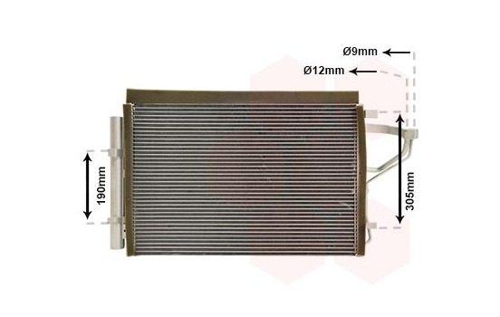 Condenser, air conditioning *** IR PLUS *** 82005308 International Radiators Plus, Image 4
