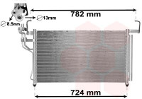 Condenser, air conditioning *** IR PLUS *** 82005315 International Radiators Plus