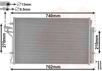 Condenser, air conditioning *** IR PLUS *** 82005432 International Radiators Plus
