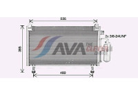 Condenser, air conditioning IS5031D Ava Quality Cooling