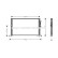 Condenser, air conditioning JRA5032 Ava Quality Cooling, Thumbnail 2